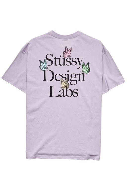 Stussy Mens Design Labs SS T Shirt Pink - UTJPN8419